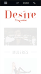 Mobile Screenshot of desire-mag.com
